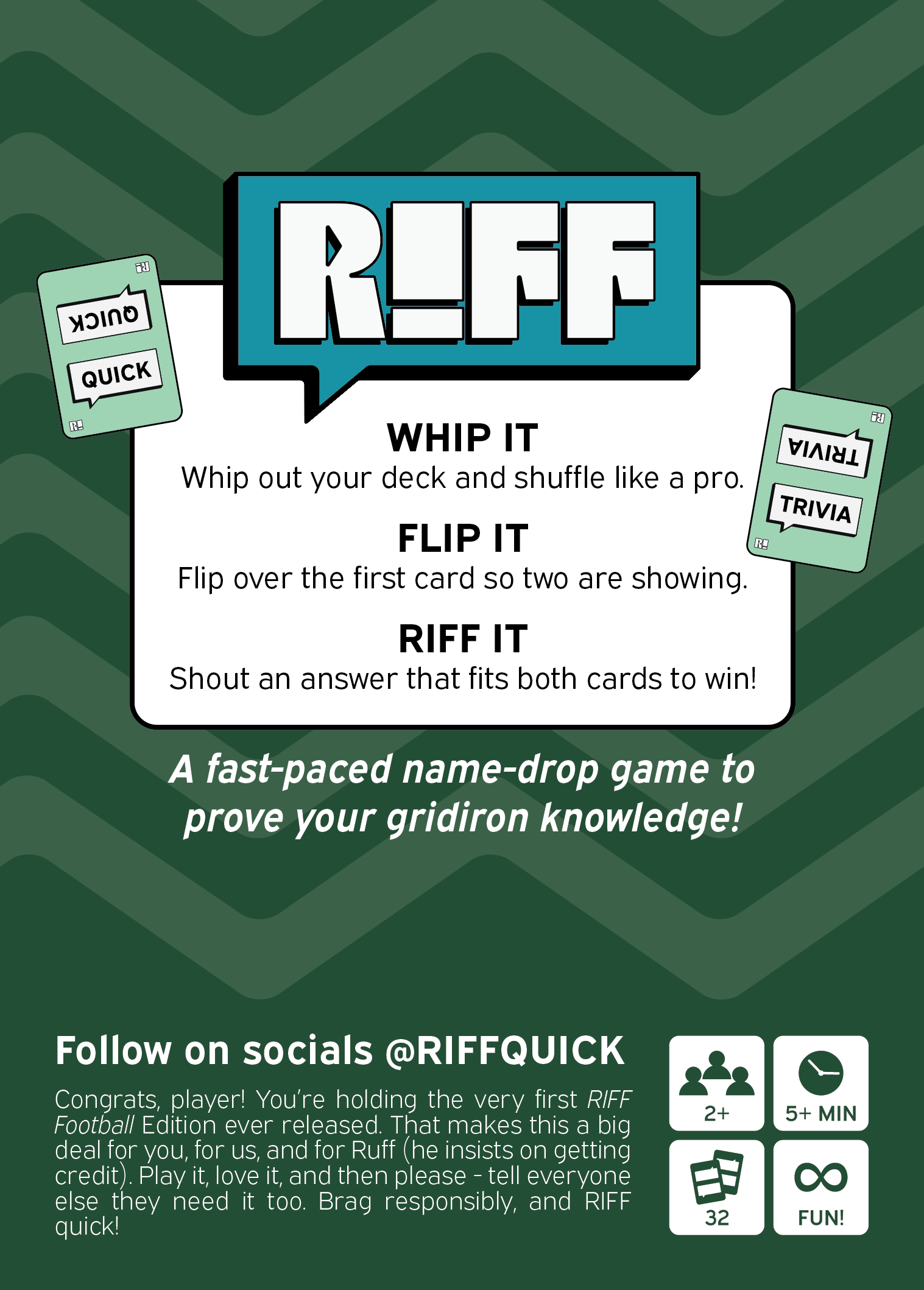 RIFF Trivia: Football Edition