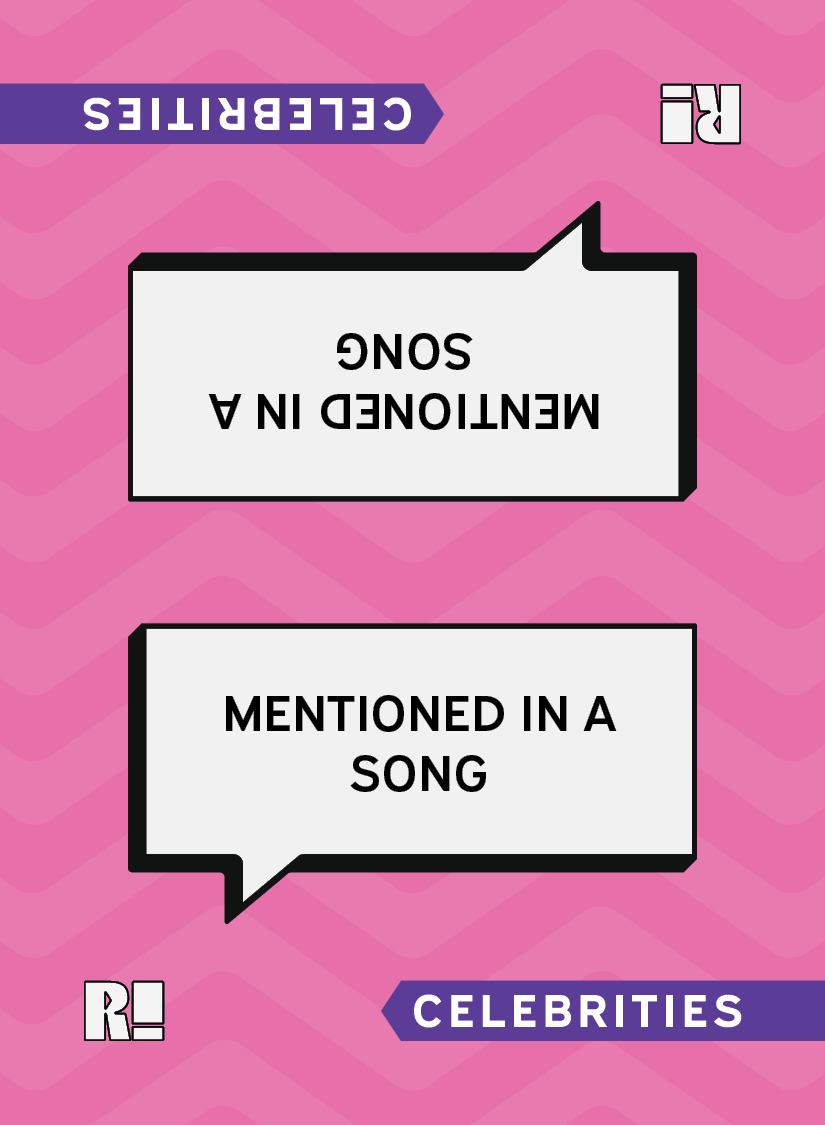 RIFF Trivia: Celebrities Edition